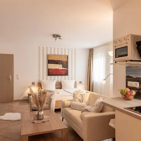 شقة فندقية Appartementhaus Moewe 3*